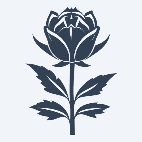 a flower graphic
