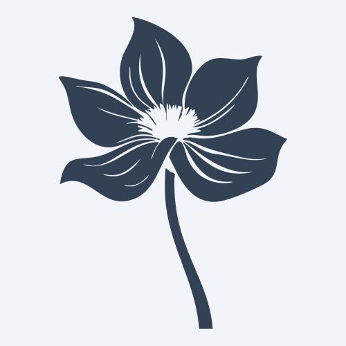 a flower graphic
