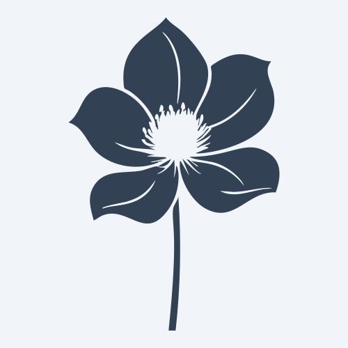 a flower graphic