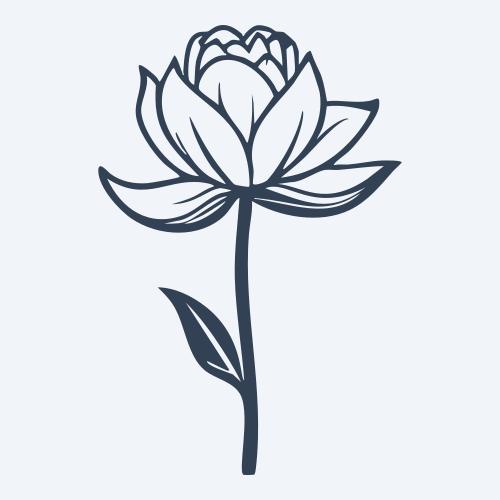 a flower graphic
