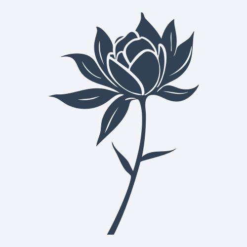 a flower graphic