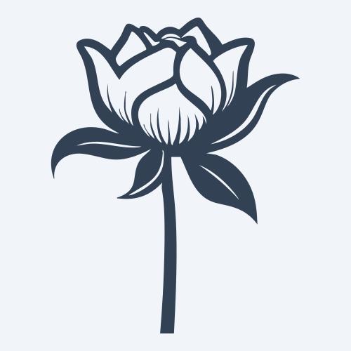a flower graphic