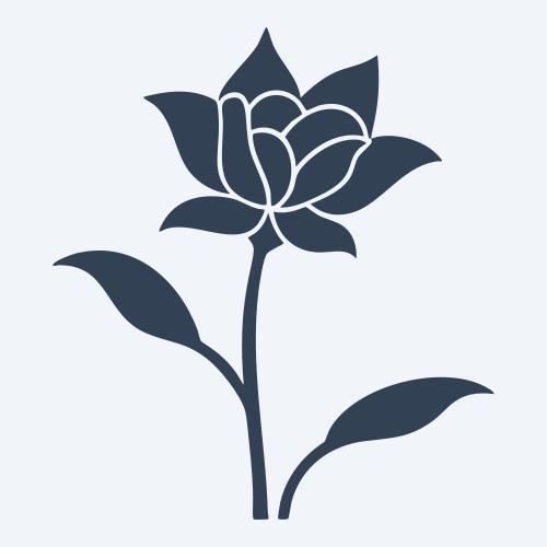 a flower graphic