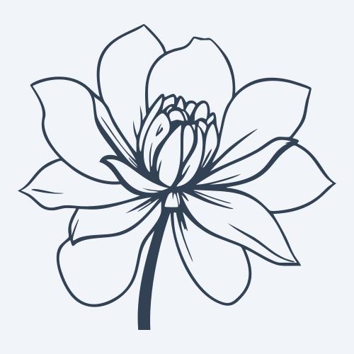 a flower graphic