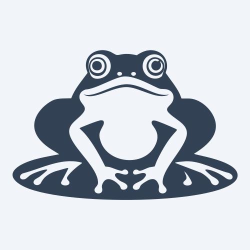 a frog vector