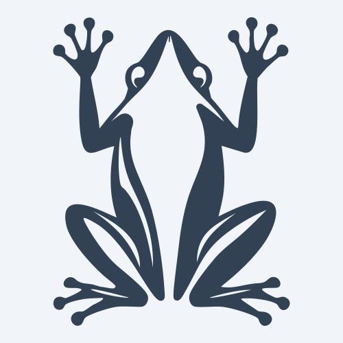 a frog vector