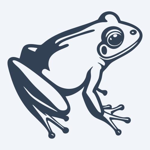 a frog vector