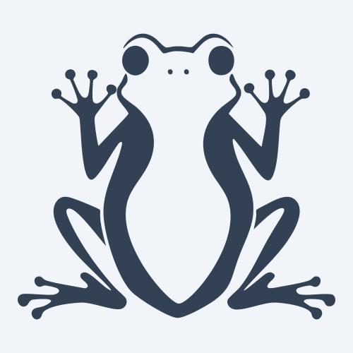a frog vector