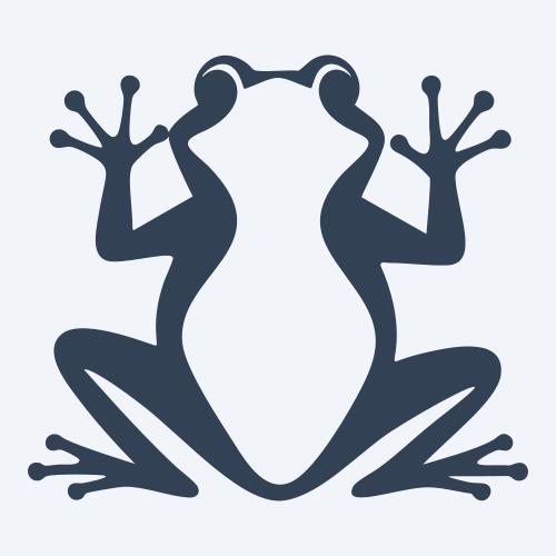 a frog vector