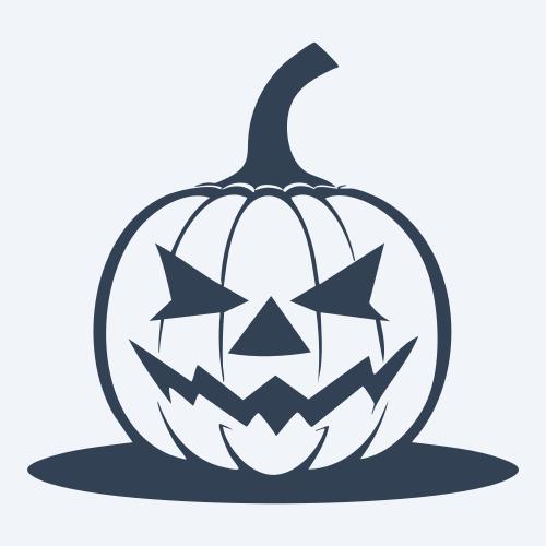 a halloween pumpkin graphic