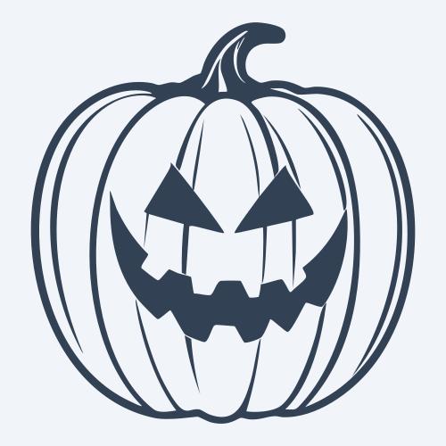 a halloween pumpkin graphic