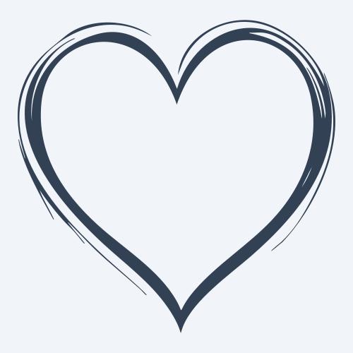 a heart graphic