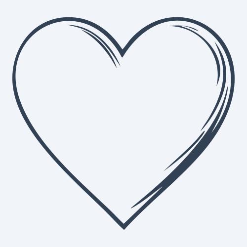 a heart graphic