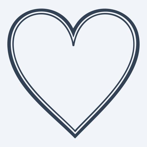 a heart graphic
