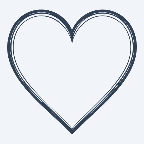a heart graphic
