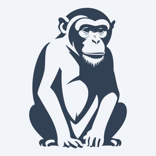 a monkey graphic
