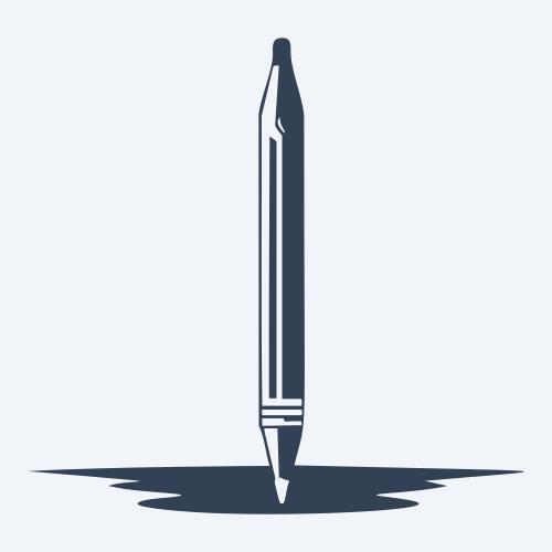 a pencil graphic