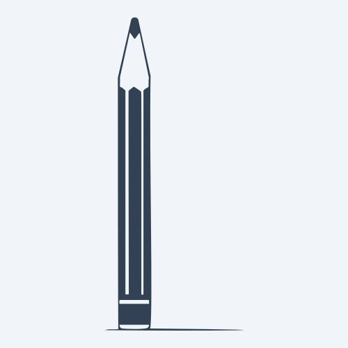 a pencil graphic