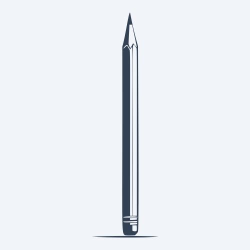 a pencil graphic