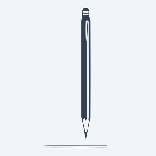 a pencil graphic