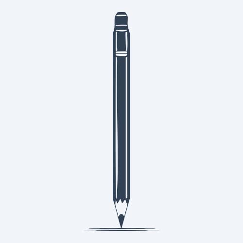 a pencil graphic