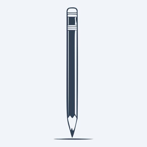 a pencil graphic