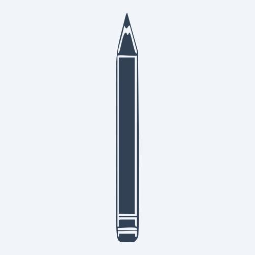 a pencil graphic