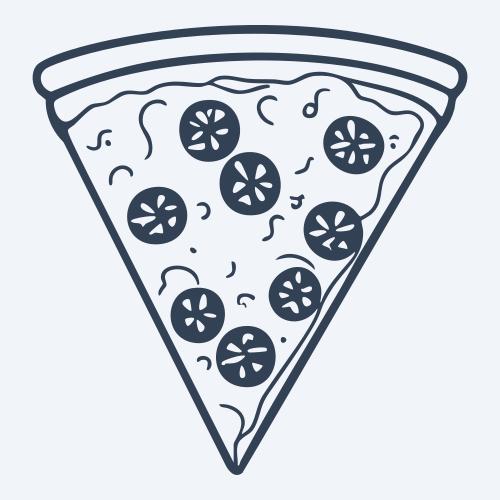 a pizza graphic