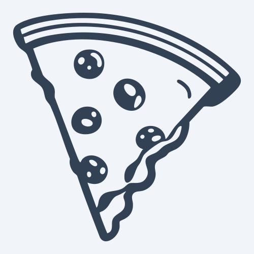 a pizza graphic