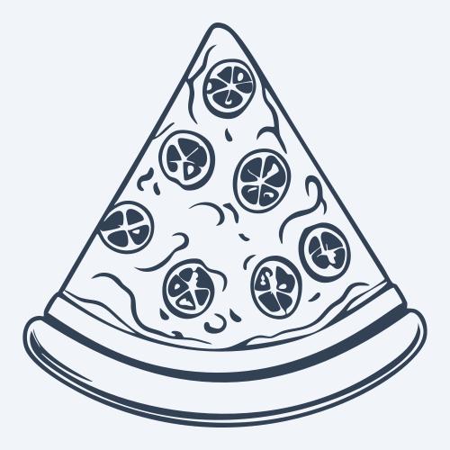 a pizza graphic