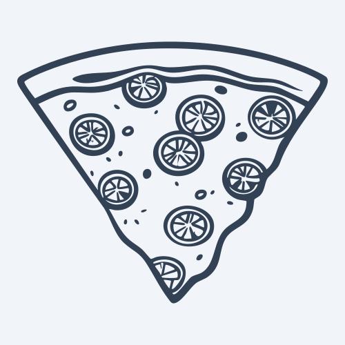 a pizza graphic