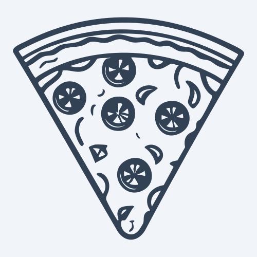 a pizza graphic