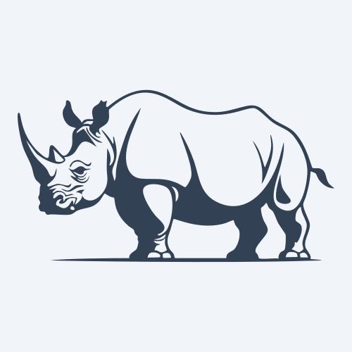 a rhino svg
