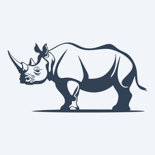 a rhino svg