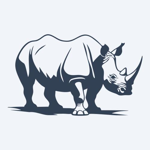 a rhino svg