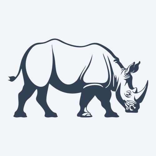 a rhino svg