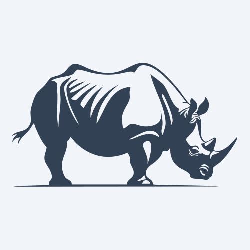 a rhino svg