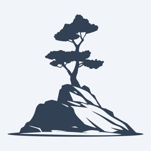 a rock graphic