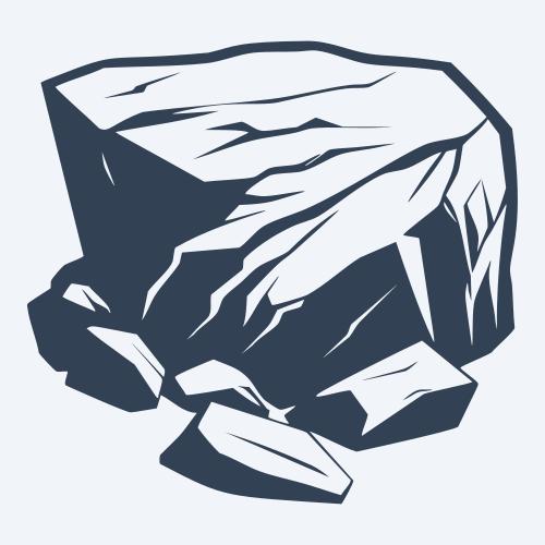 a rock graphic