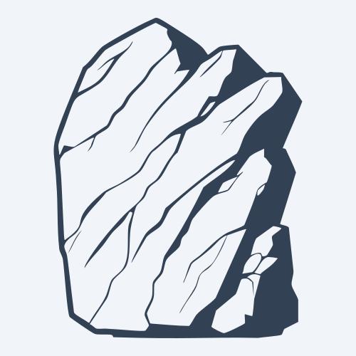 a rock graphic