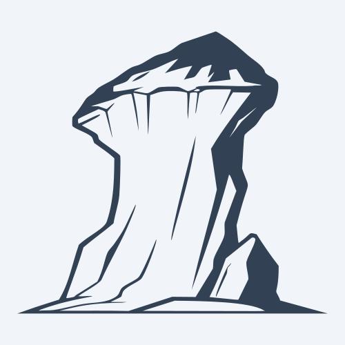a rock graphic