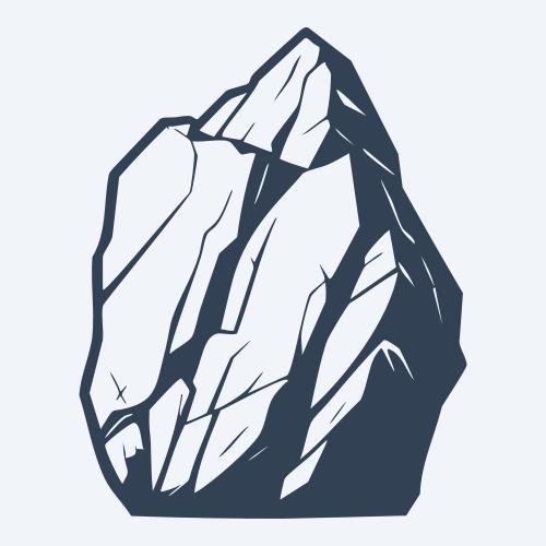 a rock graphic