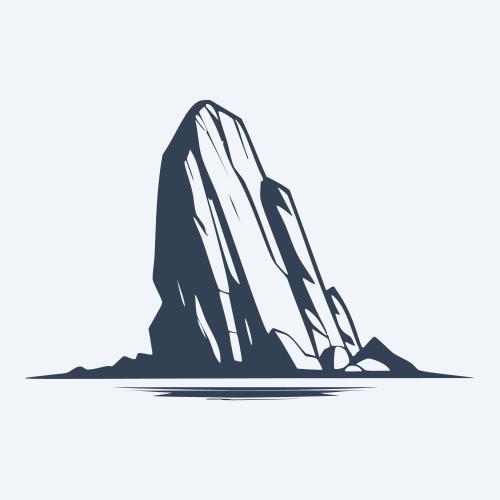 a rock graphic