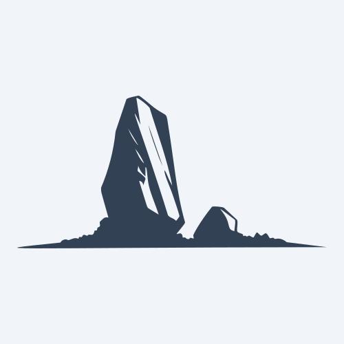 a rock graphic