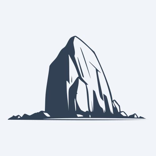 a rock graphic
