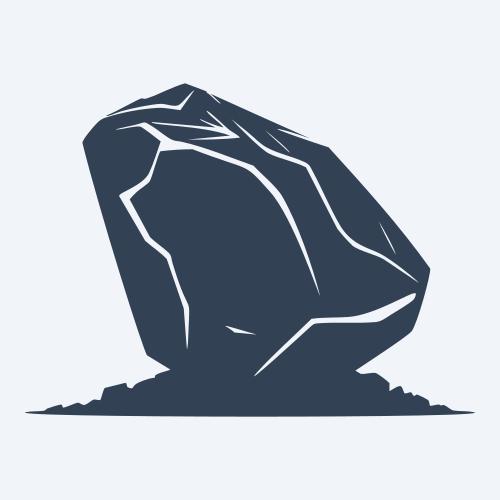 a rock graphic