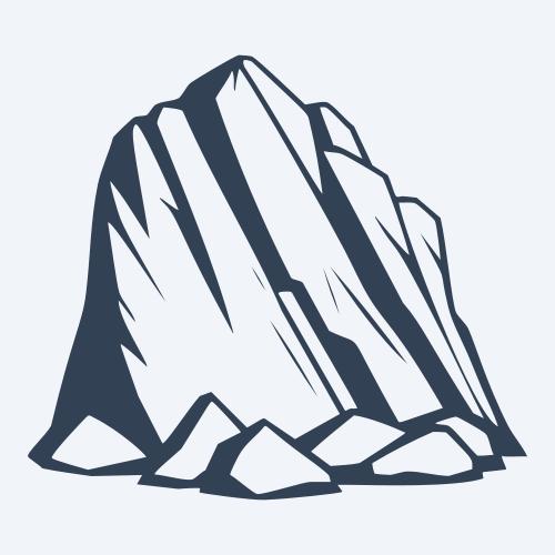 a rock graphic