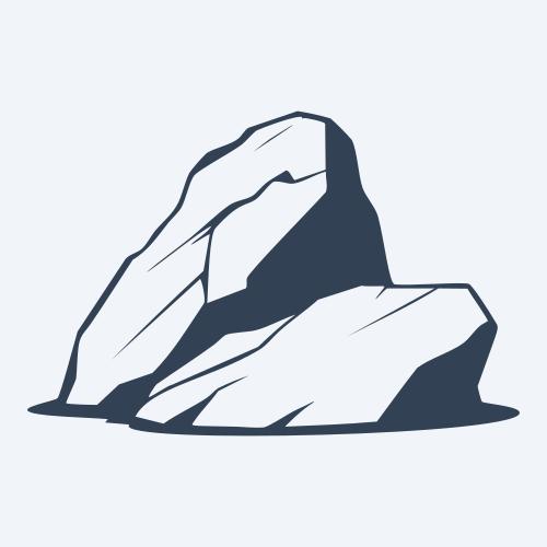 a rock graphic