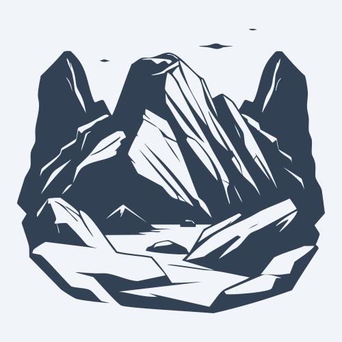 a rock graphic