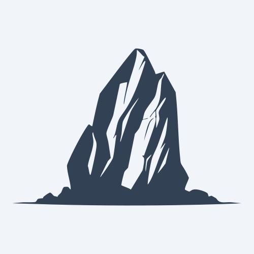 a rock graphic